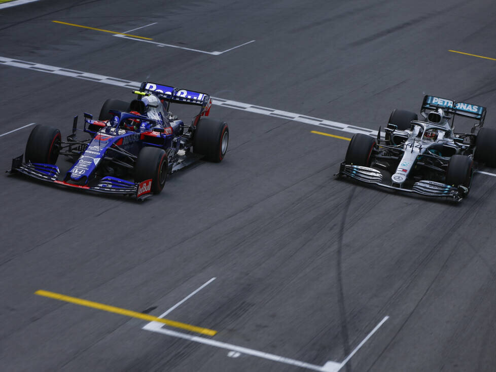 Pierre Gasly, Lewis Hamilton