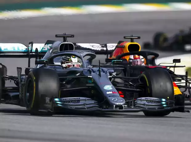 Titel-Bild zur News: Lewis Hamilton, Max Verstappen