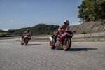 Marc Marquez (Honda) und Alex Criville