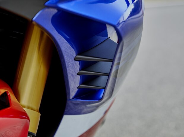 Winglets an der Honda Fireblade Winglets an der Honda Fireblade