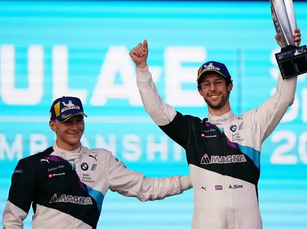 Titel-Bild zur News: Maximilian Günther, Alexander Sims