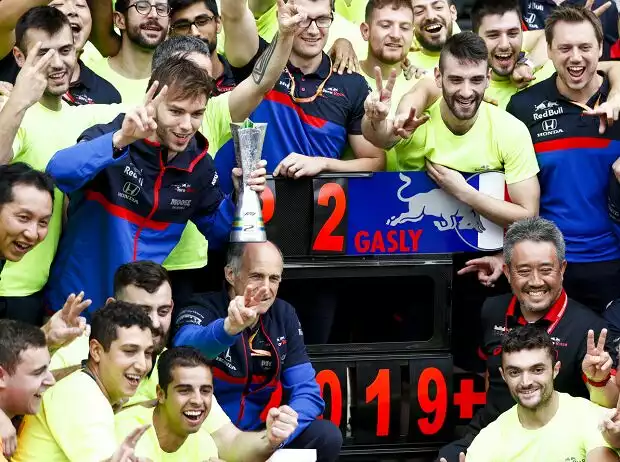 Titel-Bild zur News: Pierre Gasly, Franz Tost