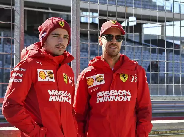 Charles Leclerc, Sebastian Vettel Titel-Bild zur News: Charles Leclerc, Sebastian Vettel