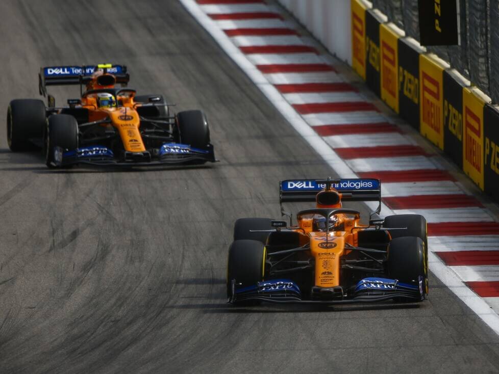 Carlos Sainz, Lando Norris