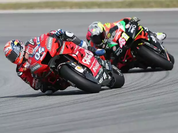 Andrea Dovizioso, Aleix Espargaro Titel-Bild zur News: Andrea Dovizioso, Aleix Espargaro