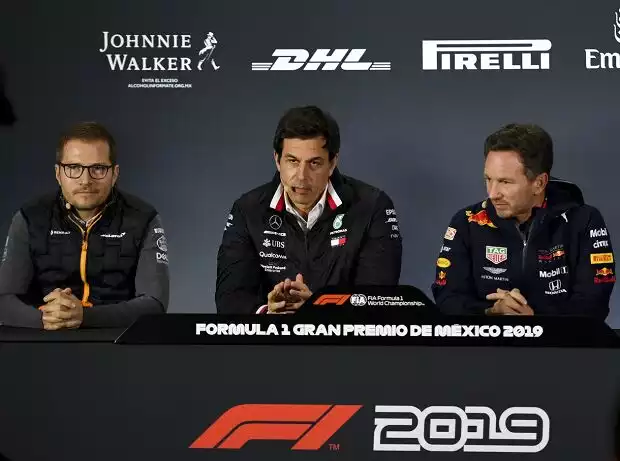 Andreas Seidl, Toto Wolff, Christian Horner, Otmar Szafnauer Titel-Bild zur News: Andreas Seidl, Toto Wolff, Christian Horner, Otmar Szafnauer