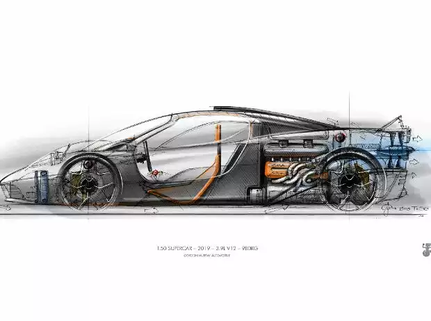 Titel-Bild zur News: T.50 Supercar von Gordon Murray Automotive