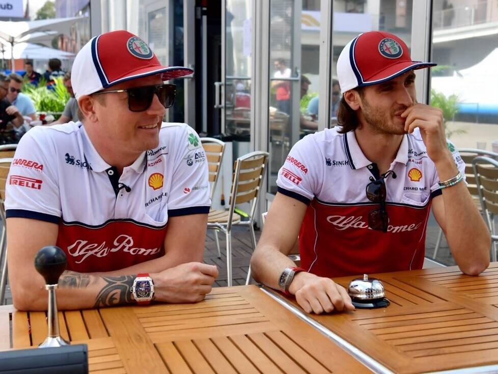 Kimi Räikkönen, Antonio Giovinazzi