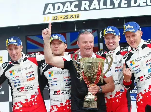Titel-Bild zur News: Jari-Matti Latvala, Kris Meeke, Ott Tanak