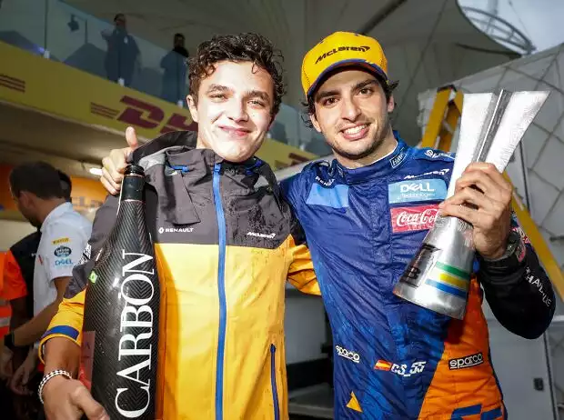 Lando Norris, Carlos Sainz Titel-Bild zur News: Lando Norris, Carlos Sainz