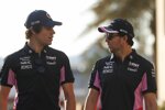 Lance Stroll (Racing Point) und Sergio Perez (Racing Point) 