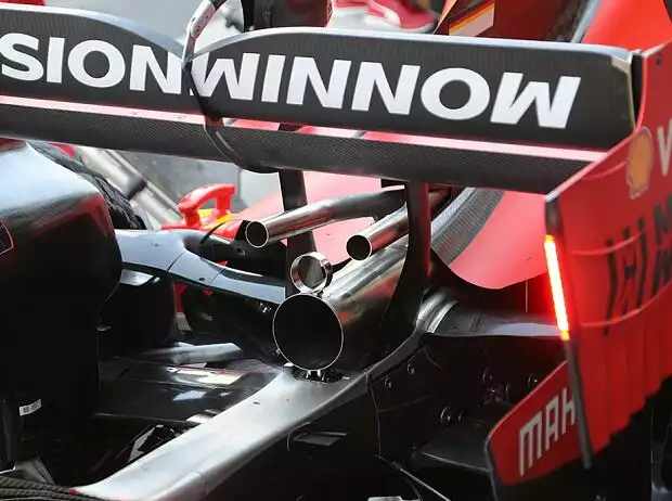 Titel-Bild zur News: Ferrari SF90, Wastegate, Auspuff