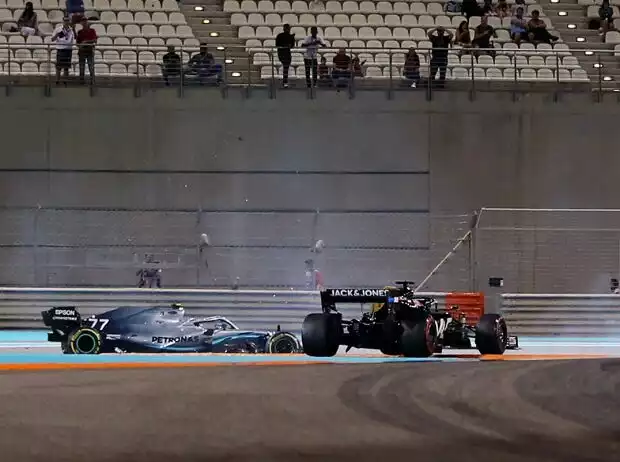 Valtteri Bottas, Romain Grosjean Titel-Bild zur News: Valtteri Bottas, Romain Grosjean