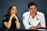 Claire Williams und Toto Wolff 