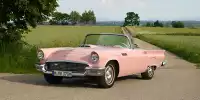Ford Thunderbird 1957 in Originalfarbe Sunset Coral