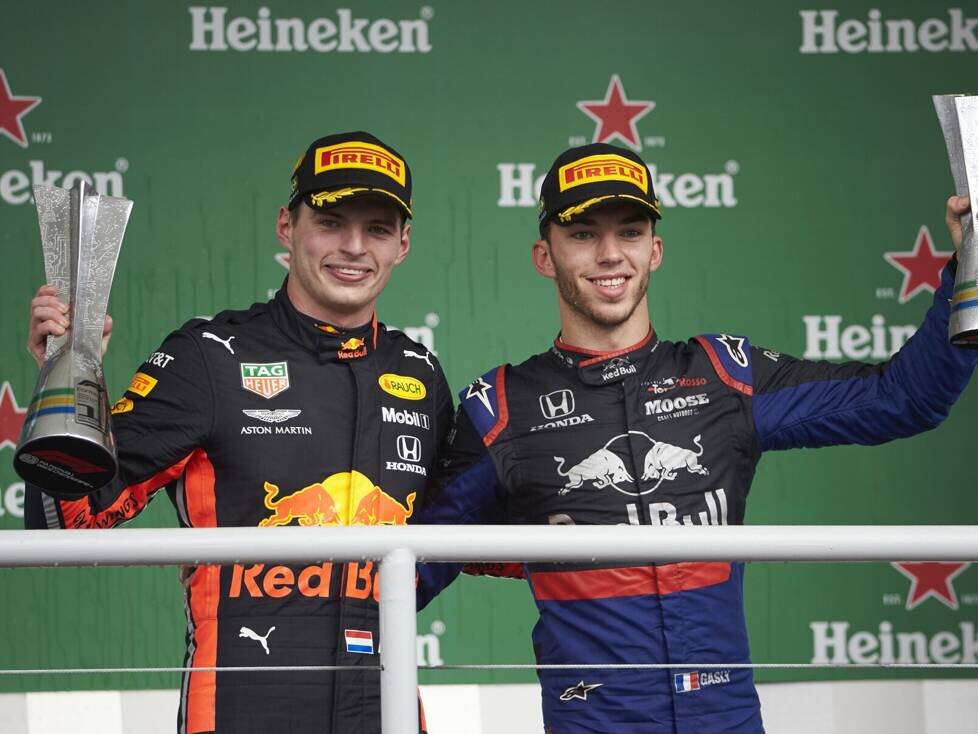 Max Verstappen, Pierre Gasly