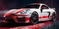 Bild zum Inhalt: Porsche zeigt Sondermodell 718 Cayman GT4 Sports Cup Edition