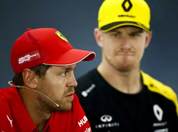 Sebastian Vettel, Nico Hülkenberg Titel-Bild zur News: Sebastian Vettel, Nico Hülkenberg