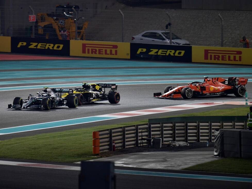 Valtteri Bottas, Nico Hülkenberg, Sebastian Vettel