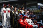 Kimi Räikkönen (Alfa Romeo), Antonio Giovinazzi (Alfa Romeo), Romain Grosjean (Haas), Kevin Magnussen (Haas), Robert Kubica (Williams), George Russell (Williams), Sergio Perez (Racing Point), Lance Stroll (Racing Point), Nico Hülkenberg (Renault), Daniel Ricciardo (Renault), Carlos Sainz (McLaren), Lando Norris (McLaren), Pierre Gasly (Toro Rosso), Daniil Kwjat (Toro Rosso), Charles Leclerc (Ferrari), Sebastian Vettel (Ferrari), Lewis Hamilton (Mercedes), Valtteri Bottas (Mercedes), Max Verstappen (Red Bull) und Alexander Albon (Red Bull) 