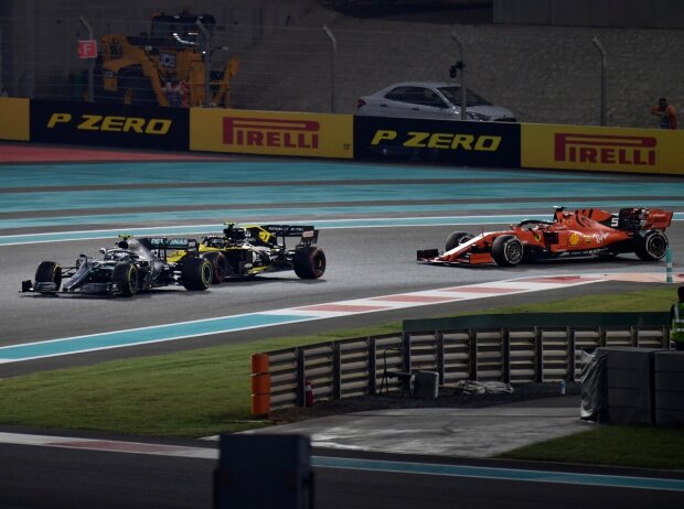 Valtteri Bottas, Nico Hülkenberg, Sebastian Vettel