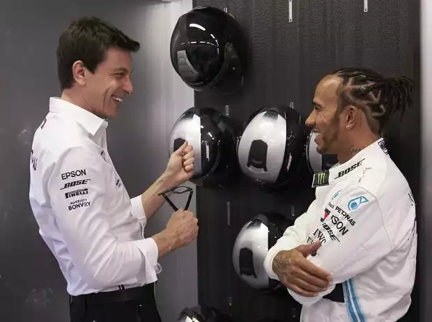 Toto Wolff, Lewis Hamilton Titel-Bild zur News: Toto Wolff, Lewis Hamilton