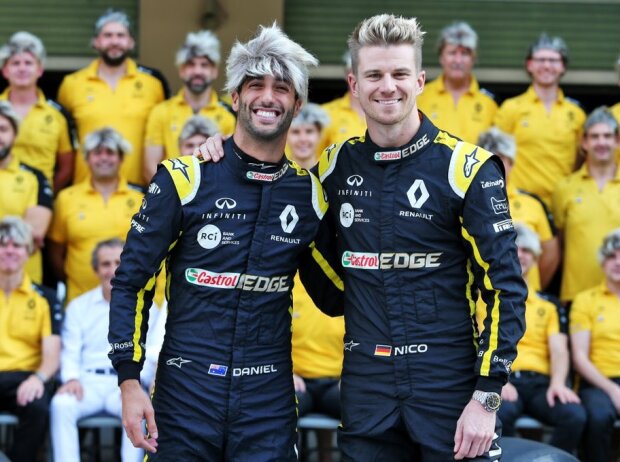 Titel-Bild zur News: Daniel Ricciardo, Nico Hülkenberg