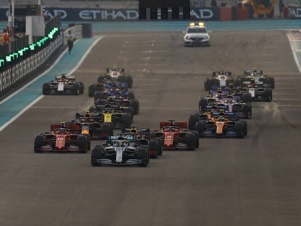 Lewis Hamilton, Max Verstappen, Sebastian Vettel, Charles Leclerc, Alexander Albon