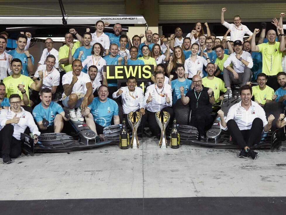 Lewis Hamilton, Valtteri Bottas, Toto Wolff