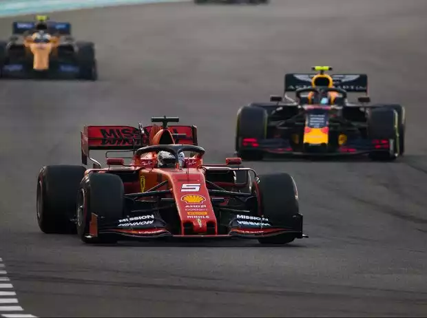 Sebastian Vettel, Alexander Albon, Lando Norris Titel-Bild zur News: Sebastian Vettel, Alexander Albon, Lando Norris