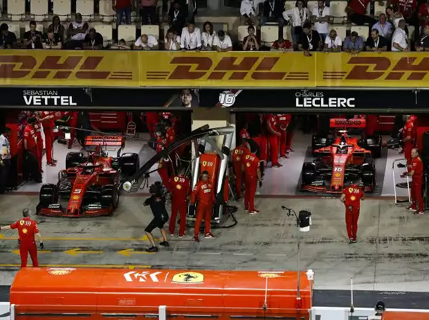 Sebastian Vettel, Charles Leclerc Titel-Bild zur News: Sebastian Vettel, Charles Leclerc