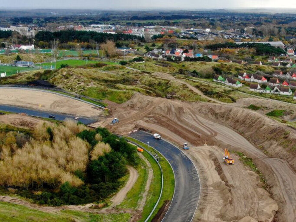 Bauarbeiten in Zandvoort