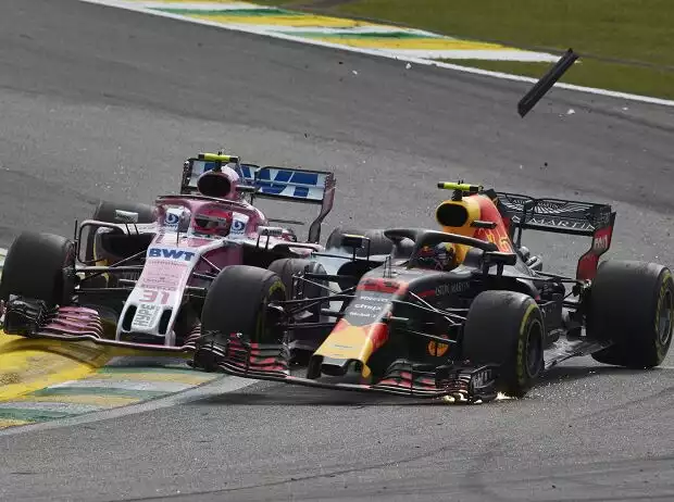 Titel-Bild zur News: Max Verstappen, Esteban Ocon