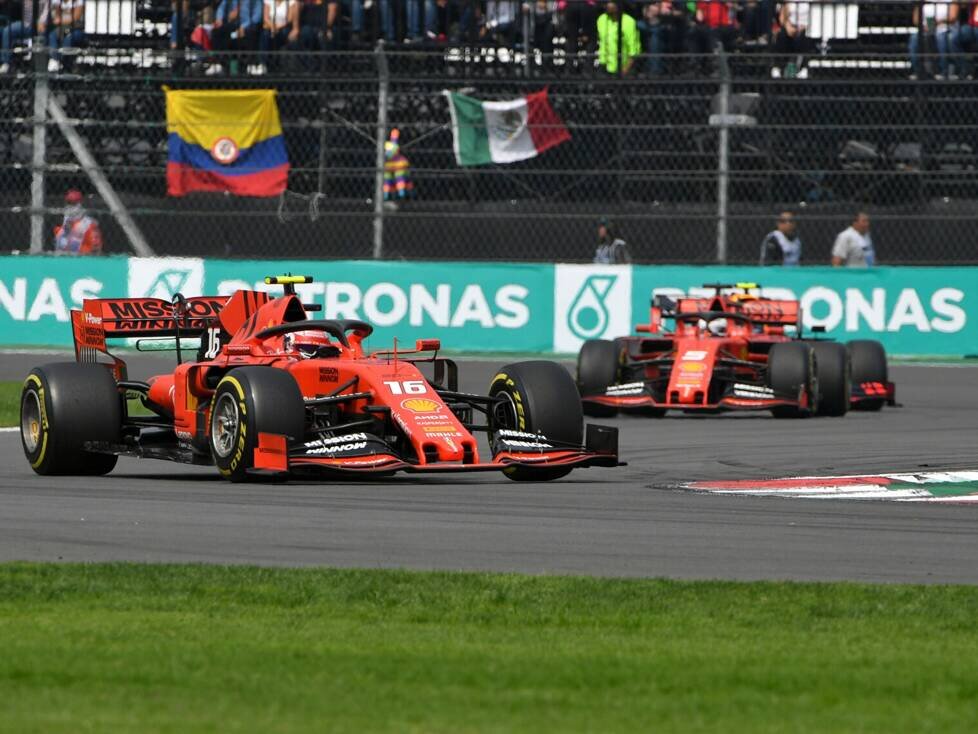 Charles Leclerc, Sebastian Vettel