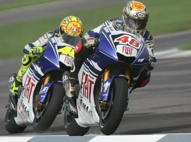 Jorge Lorenzo, Valentino Rossi Titel-Bild zur News: Jorge Lorenzo, Valentino Rossi