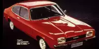 Werbeplakat für den Ford Capri II (1974?1977)