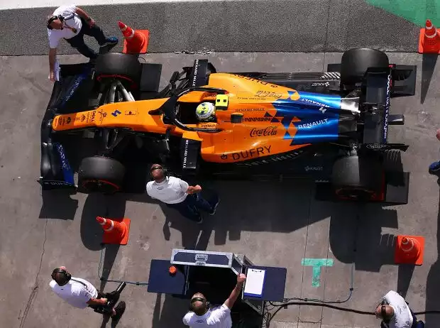 Titel-Bild zur News: Lando Norris, Waage