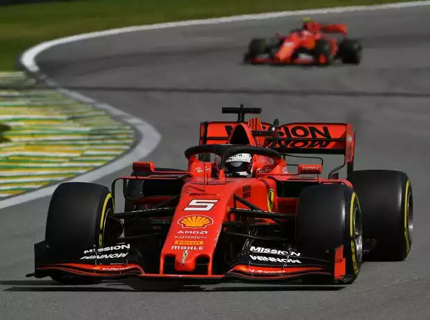 Sebastian Vettel, Charles Leclerc Titel-Bild zur News: Sebastian Vettel, Charles Leclerc