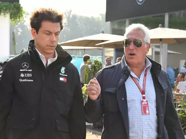 Toto Wolff und Lawrence Stroll Titel-Bild zur News: Toto Wolff und Lawrence Stroll