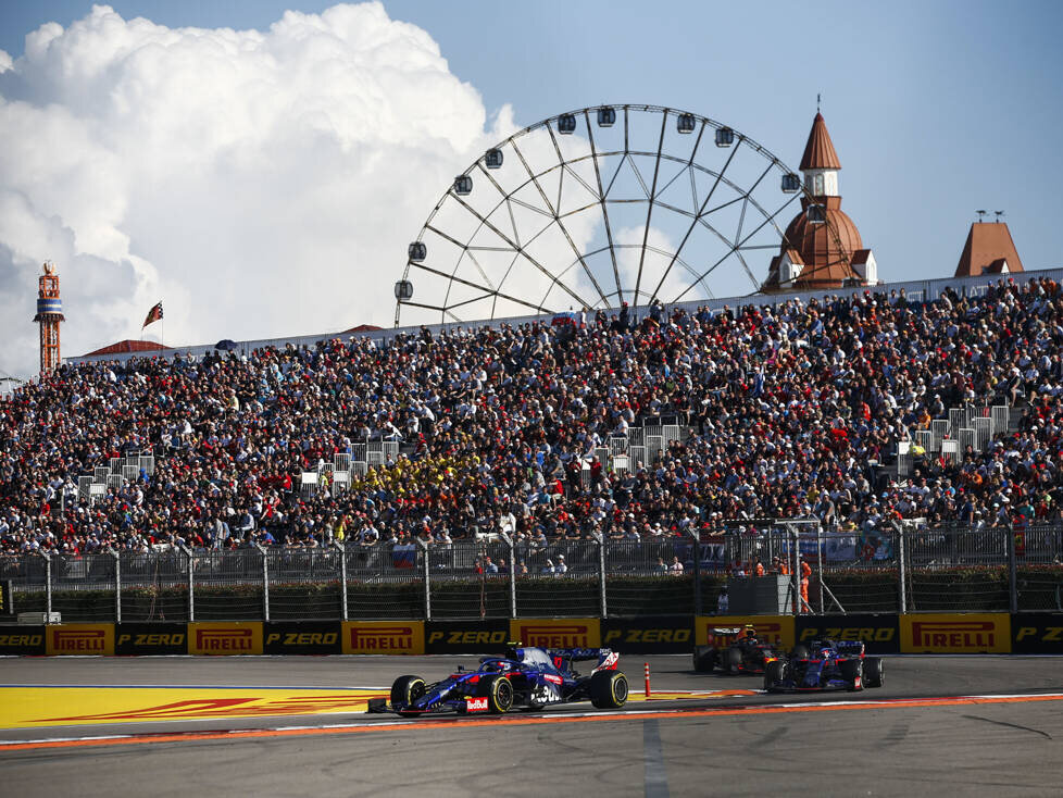 Pierre Gasly, Daniil Kwjat, Alexander Albon