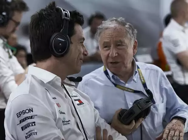 Titel-Bild zur News: Toto Wolff, Jean Todt