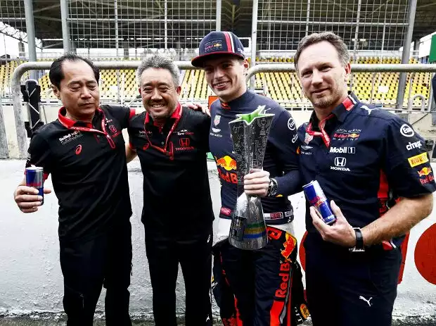 Max Verstappen, Christian Horner Titel-Bild zur News: Max Verstappen, Christian Horner
