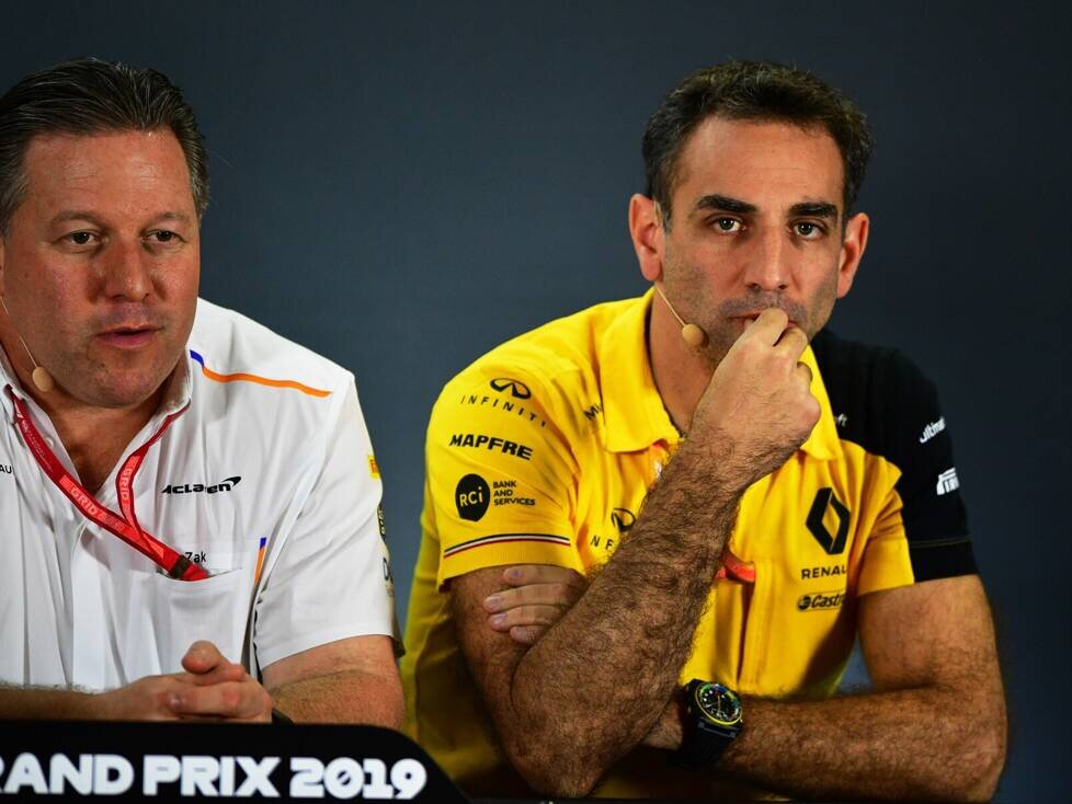 Zak Brown, Cyril Abiteboul