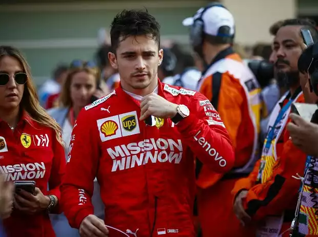 Charles Leclerc Titel-Bild zur News: Charles Leclerc