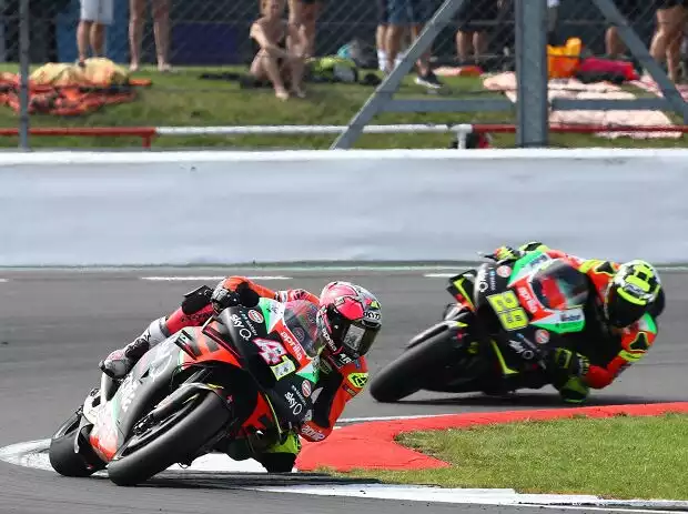 Aleix Espargaro, Andrea Iannone Titel-Bild zur News: Aleix Espargaro, Andrea Iannone