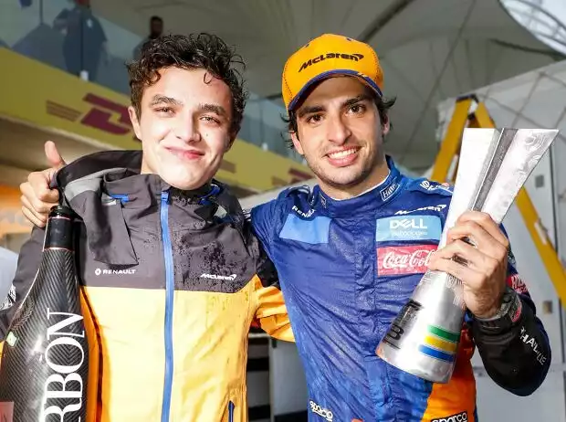 Lando Norris, Carlos Sainz Titel-Bild zur News: Lando Norris, Carlos Sainz