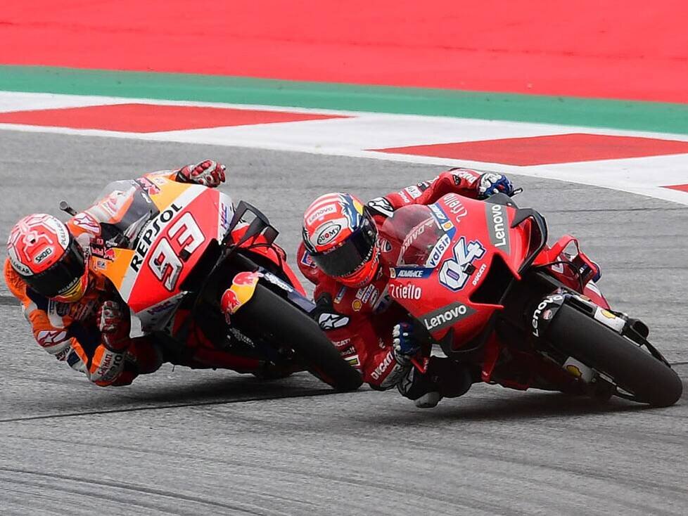 Andrea Dovizioso, Marc Marquez