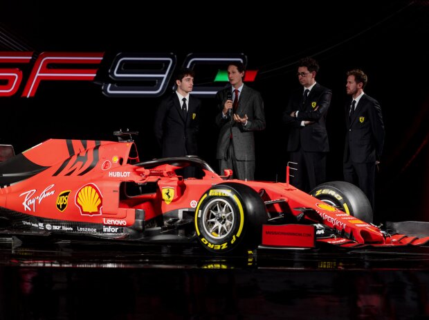 Titel-Bild zur News: Präsentation Ferrari SF90
