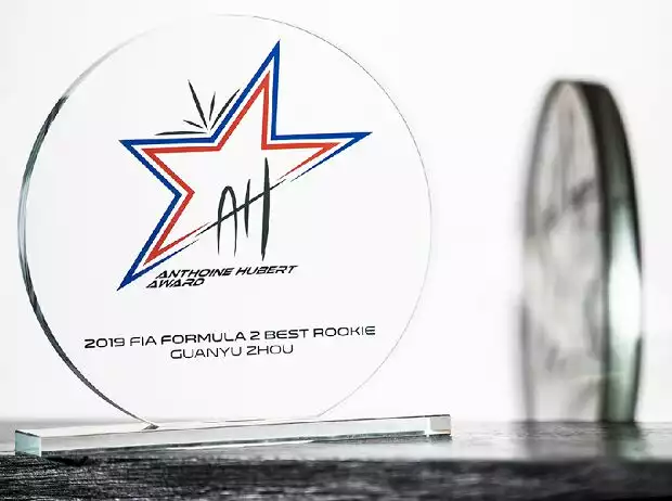 Titel-Bild zur News: Anthoine-Hubert-Award 2019 für Guanyu Zhou
