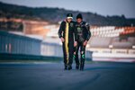 Valentino Rossi und Lewis Hamilton 
